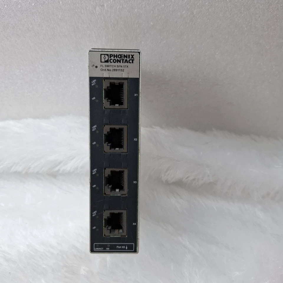 PHOENIX CONTACT FL SWITCH SFN 5TX 5 PORT ETHERNET SWITCH